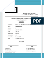 Course Plan - Law of Contract - I - B.B.A., LL.B., 2016 PDF