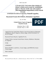 United States v. Raymond Francis Bayerle, 993 F.2d 1539, 4th Cir. (1993)