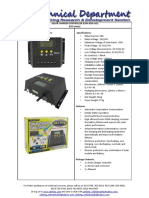 (CHR-Sasdasd030-LYE) Solar Charger Controller