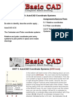 UNIT 5 Coordinate Systems