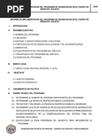 Implementacion Del Programa de Segregacion en La Fuente de Residuos Solidos PDF