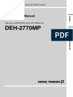 Pioneer DEH-2770MP PDF