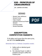 Econ 2020 - Principles of Microeconomics: Demand