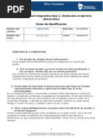 MIV-U3 - Actividad Integradora Fase 2. Obstáculos Al Ejercicio Democrático