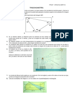 Repartido de Ejercicios TRIGONOMETRIA