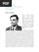 Biografía de Alan Turing PDF