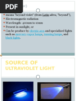 Ultraviolet Rays