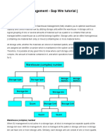Storage Unit Management - Sap WM Tutorial - Wisdomjobs