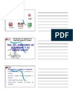 SEMANA 1 Introducción A La Ingeniería de Seguridad Industrial y Minera