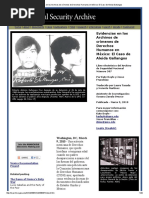 Evidencias en Los Archivos de Crímenes de Derechos Humanos en México - El Caso de Aleida Gallangos PDF