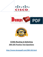 Dumpspdf Real Exam 200-105 PDF Files