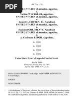 United States Court of Appeals Fourth Circuit.: No. 11331. No. 11352. No. 11355. No. 11356