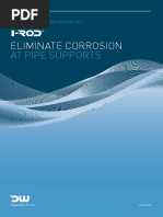 Corrosion Prevention at Pipe Support