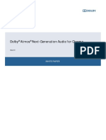 Dolby Atmos Next Generation Audio For Cinema White Paper PDF