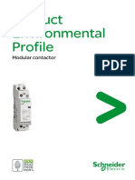 Product Environmental Profile: Modular Contactor