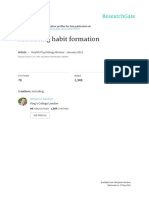 Lally & Gardner, 2013 - Promoting Habit Formation PDF