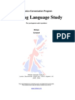 Tutoring Language Study: Britanico Conversation Program