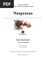 L'entrprise Nespresso