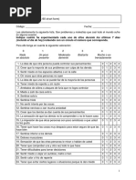 Spanish Scl-90 Short Und Auswertung