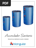 Manual Acumulador Sanitario (Simple - Doble Serpentina)