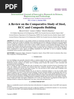 A Review On The Comparative Study of Steel, RCC and Composite Building