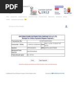 Eastern Power Distribution Company of A.P Ltd. Receipt For Online Payment (Regular Payment)