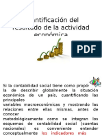 Cuantificación Del Resultado de La Actividad Económica