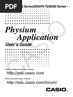 Physium Application: User's Guide