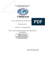 Informe de Administracion de Empresa