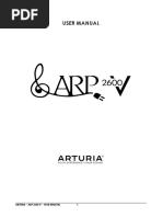 Arturia - Arp 2600 V - User Manual 1