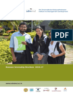 SDMIMD SIP-Brochure - 2016 PDF