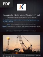 Kargaindia Roadways Private Limited Company Profile