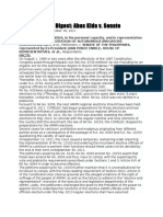 Case Digest: Abas Kida v. Senate: Organic Act For The Autonomous Region in Muslim Mindanao."The Initially Assenting