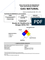 Msds Gas Natural