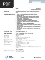 Sigmaweld 199 Technical Data Sheet