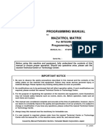 Mazak EIA - Programming Manula For Mazatrol Matrix PDF