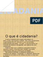 Cidadania - Slides