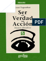 Ernst Tugendhat - Ser, Verdad, Acción