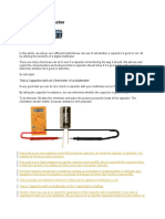 How To Test A Capacitor