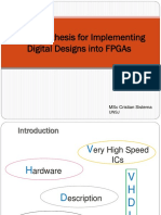 Introduction To VHDL-FPGA