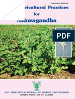 Good Agricultural Practices For Ashwagandha