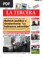 Diario La Tercera 25.08.2016