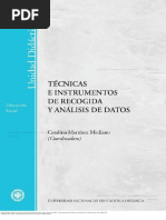 Técnicas e Instrumentos de Recogida y Análisis de Datos