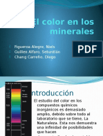 El Color en Los Minerales