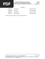 Deltav Scalable Process System Class I Division 2 Installation Instructions