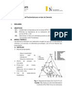 Índice de Puzolanidad para Un Tipo de Cemento