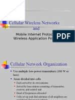 Cellular Wireless Networks And: Mobile Internet Protocol & Wireless Application Protocol