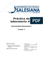 Comprobacion Del Motor de Arranquel