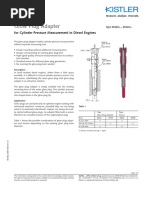 Kistler Glow Plug Pressure Sensor