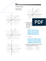 Latihan Persamaan Garis PDF